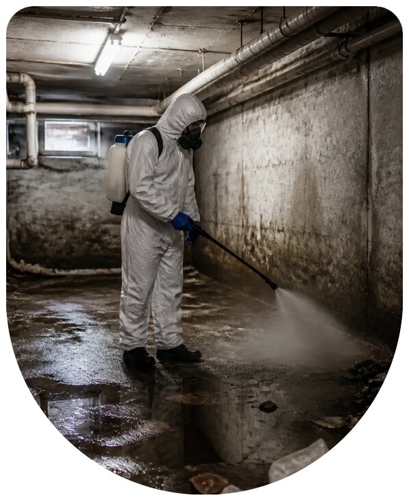 Комплексная дезинфекция подвала от инфекций в Моршанске
